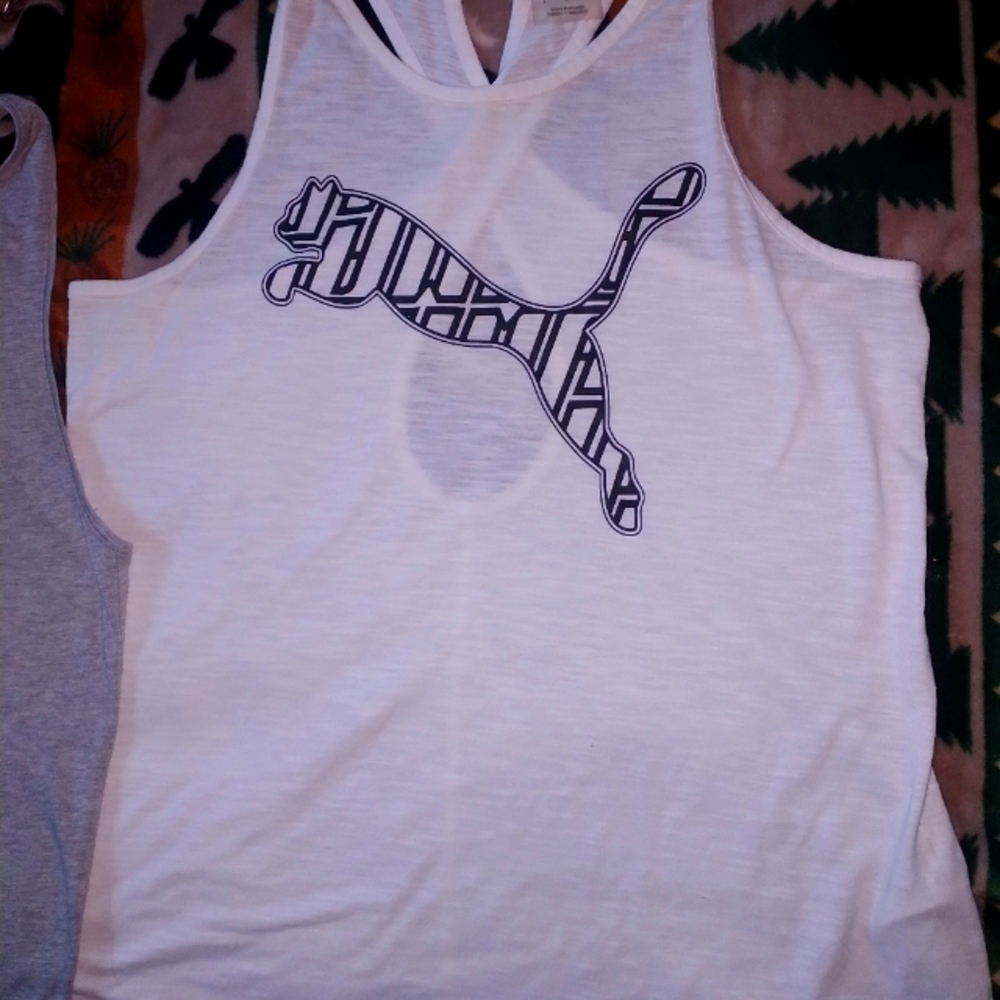 Puma womens large tank top